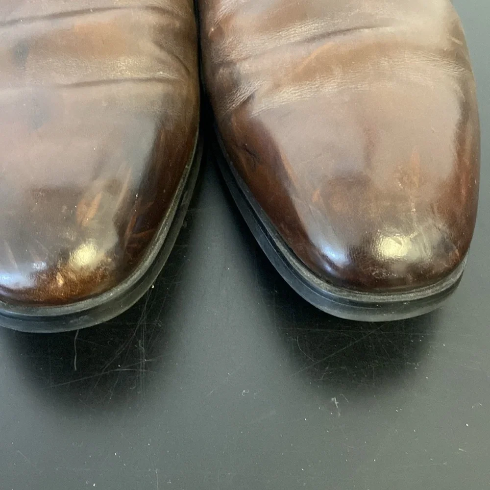 To Boot New York By Adam Derrick Mens Oxford Shoes Brown Monk size 10